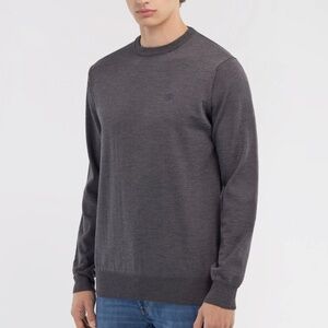 Roberto Cavalli Wool Crewneck Sweater